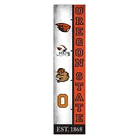 Oregon State Beavers 6" x 24" Progression Wood Sign