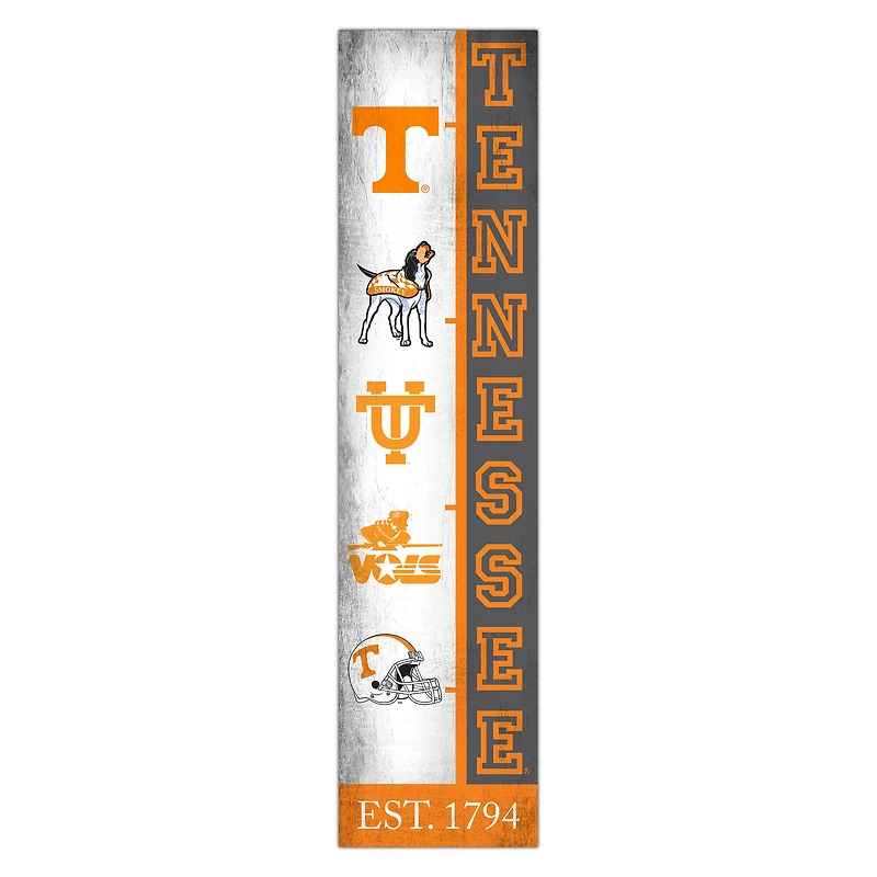 Tennessee Volunteers 6" x 24" Progression Wood Sign