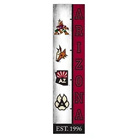 Arizona Coyotes 6" x 24" Progression Wood Sign
