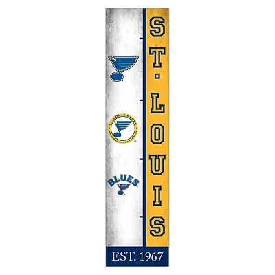 St. Louis Blues 6" x 24" Progression Wood Sign