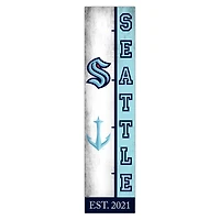 Seattle Kraken 6" x 24" Progression Wood Sign