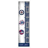 Winnipeg Jets 6" x 24" Progression Wood Sign