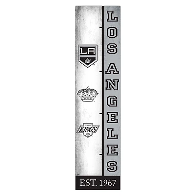 Los Angeles Kings 6" x 24" Progression Wood Sign