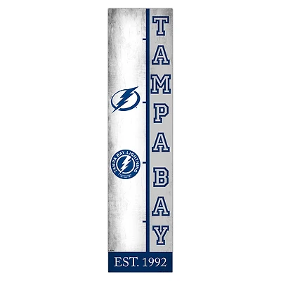Tampa Bay Lightning 6" x 24" Progression Wood Sign