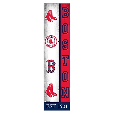 Boston Red Sox 6" x 24" Progression Wood Sign