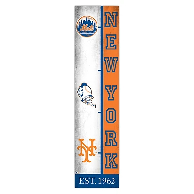 New York Mets 6" x 24" Progression Wood Sign