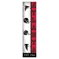 Atlanta Falcons 6" x 24" Progression Wood Sign
