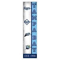 Tampa Bay Rays 6" x 24" Progression Wood Sign