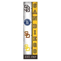 San Diego Padres 6" x 24" Progression Wood Sign