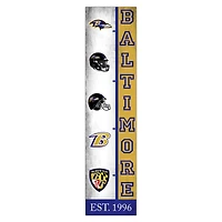 Baltimore Ravens 6" x 24" Progression Wood Sign