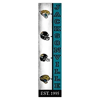 Jacksonville Jaguars 6" x 24" Progression Wood Sign
