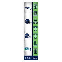 Seattle Seahawks 6" x 24" Progression Wood Sign
