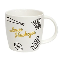Iowa Hawkeyes 18oz. Playmaker Mug