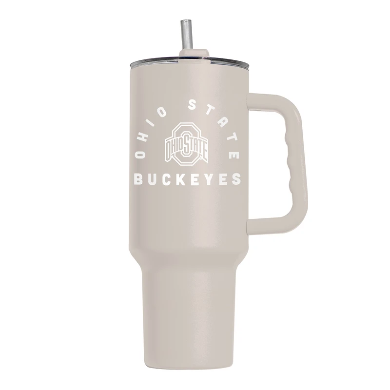 Ohio State Buckeyes 40oz. Sand Soft Touch Tumbler