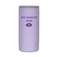 San Francisco 49ers 12oz. Lavender Soft Touch Slim Coolie