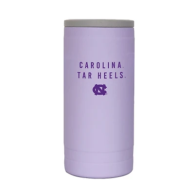 North Carolina Tar Heels 12oz. Lavender Soft Touch Slim Coolie