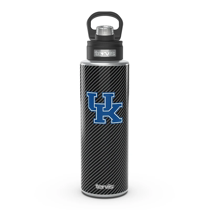 Tervis Kentucky Wildcats 40oz. Carbon Fiber Wide Mouth Water Bottle