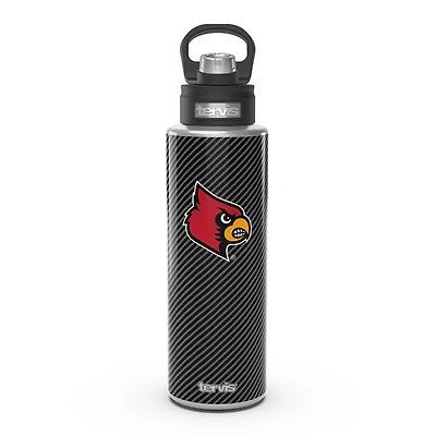 Tervis Louisville Cardinals 40oz. Carbon Fiber Wide Mouth Water Bottle