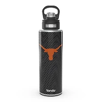 Tervis Texas Longhorns 40oz. Carbon Fiber Wide Mouth Water Bottle