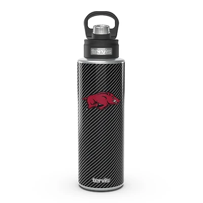 Tervis Arkansas Razorbacks 40oz. Carbon Fiber Wide Mouth Water Bottle