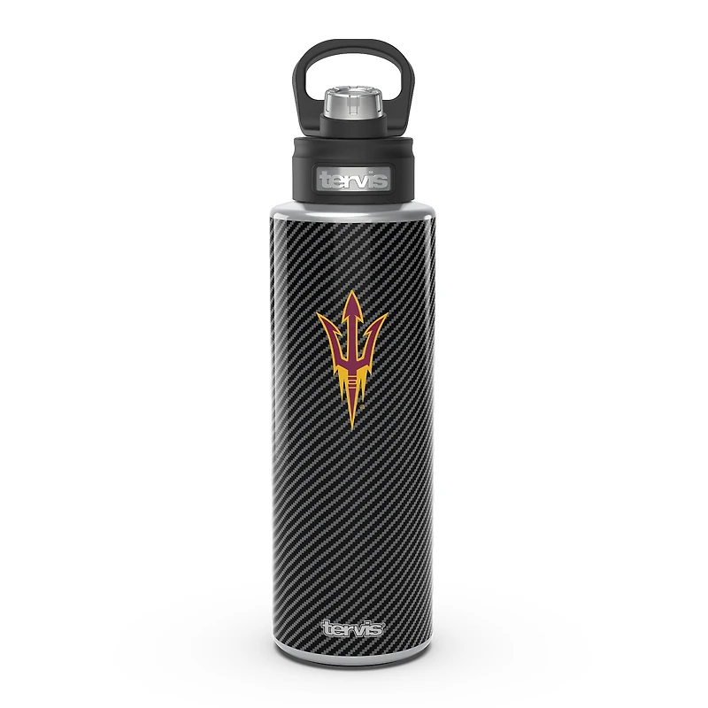 Tervis Arizona State Sun Devils 40oz. Carbon Fiber Wide Mouth Water Bottle