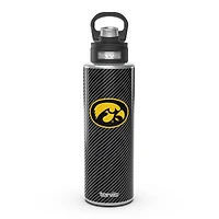 Tervis Iowa Hawkeyes 40oz. Carbon Fiber Wide Mouth Water Bottle