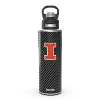 Tervis Illinois Fighting Illini 40oz. Carbon Fiber Wide Mouth Water Bottle