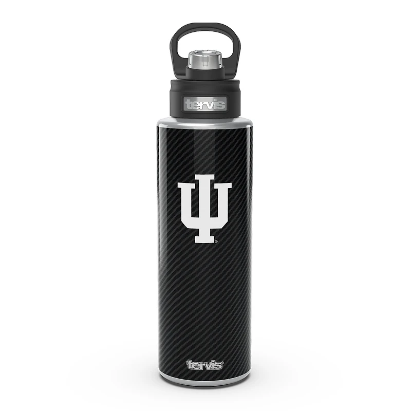 Tervis Indiana Hoosiers 40oz. Carbon Fiber Wide Mouth Water Bottle