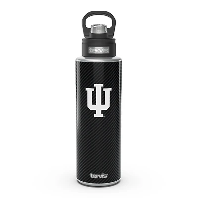 Tervis Indiana Hoosiers 40oz. Carbon Fiber Wide Mouth Water Bottle