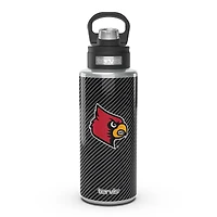 Tervis Louisville Cardinals 32oz. Carbon Fiber Wide Mouth Water Bottle