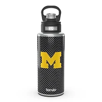 Tervis Michigan Wolverines 32oz. Carbon Fiber Wide Mouth Water Bottle