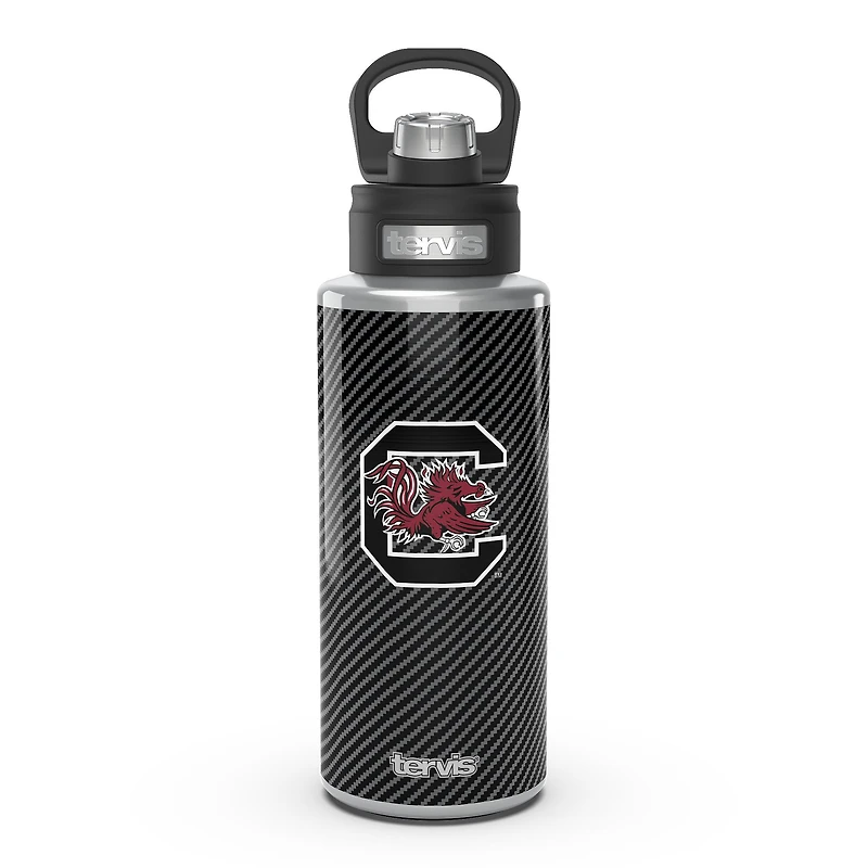Tervis South Carolina Gamecocks 32oz. Carbon Fiber Wide Mouth Water Bottle