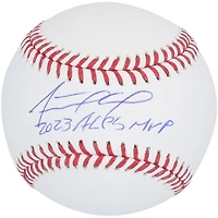 Adolis Garcia Texas Rangers Autographed Baseball with "2023 ALCS MVP" Inscription