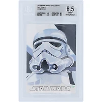 Kris Penix Star Wars Autographed 2016 Topps Revolution Sketchs #KP #1/1 BGS Authenticated 8.5 Card - 9.5,8.5,8.5,8.5 Subgrades