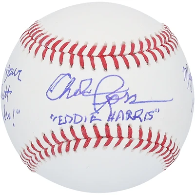 Chelcie Ross Major League Autographed Baseball with Multiple Inscriptions - BAS