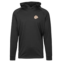 Men's Levelwear Black Chicago Blackhawks Dimension Pullover Hoodie