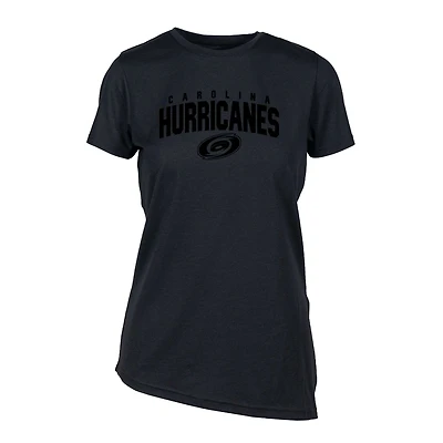 Women's Levelwear Black Carolina Hurricanes Birch T-Shirt