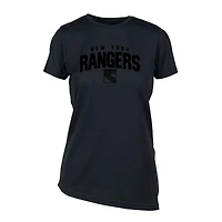 Women's Levelwear Black New York Rangers Birch T-Shirt