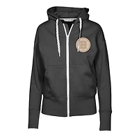 Women's Levelwear Black Boston Bruins Gardinia Full-Zip Hoodie