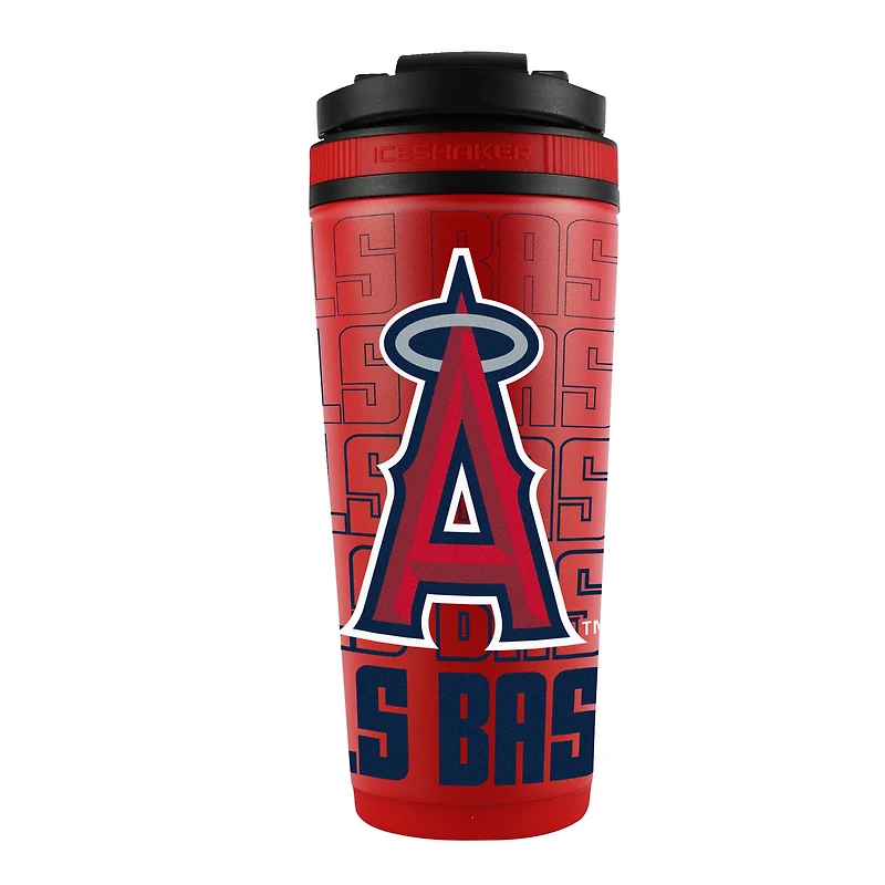 Los Angeles Angels 26oz. 4D Stainless Steel Shaker Bottle