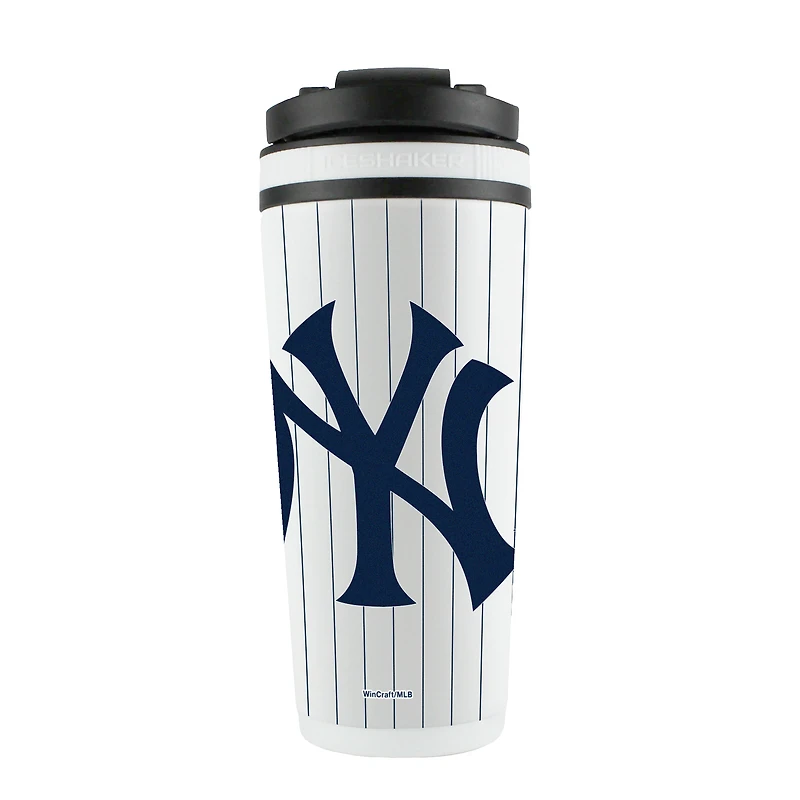 New York Yankees 26oz. 4D Stainless Steel Shaker Bottle