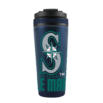 Seattle Mariners 26oz. 4D Stainless Steel Shaker Bottle