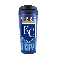 Kansas City Royals 26oz. 4D Stainless Steel Shaker Bottle