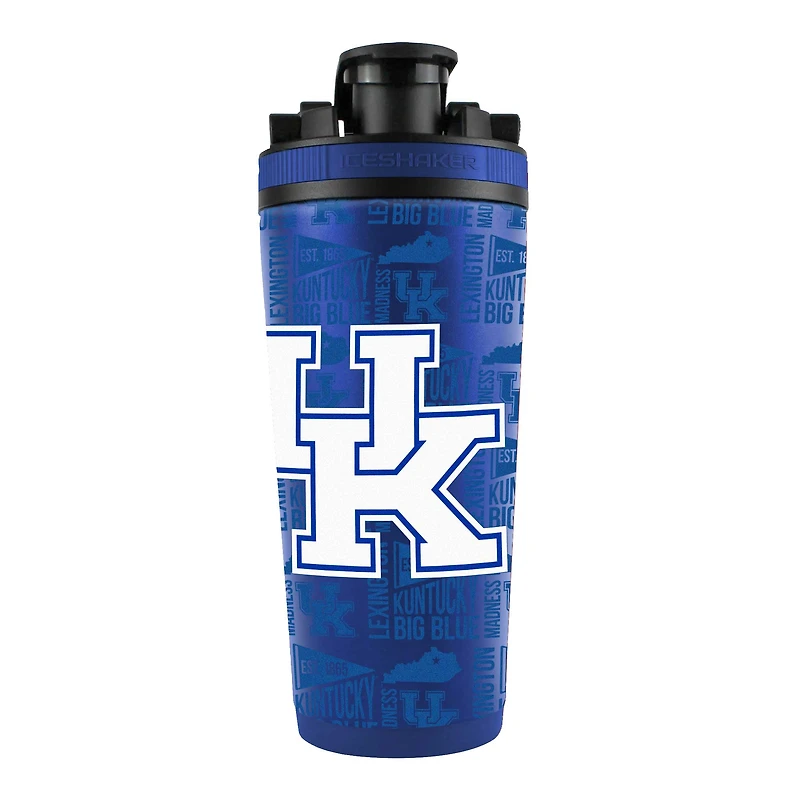 Kentucky Wildcats 26oz. 4D Stainless Steel Shaker Bottle