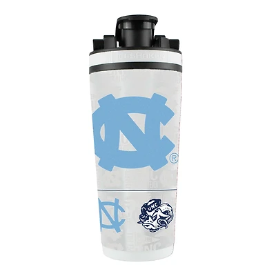 North Carolina Tar Heels 26oz. 4D Stainless Steel Shaker Bottle