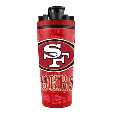 San Francisco 49ers 26oz. 4D Stainless Steel Shaker Bottle