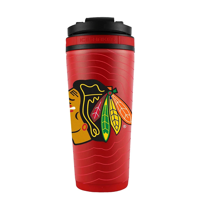 Chicago Blackhawks 26oz. 4D Stainless Steel Shaker Bottle