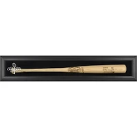 Texas Rangers 2023 MLB World Series Champions Black Framed Wall-Mounted Logo Bat Display Case