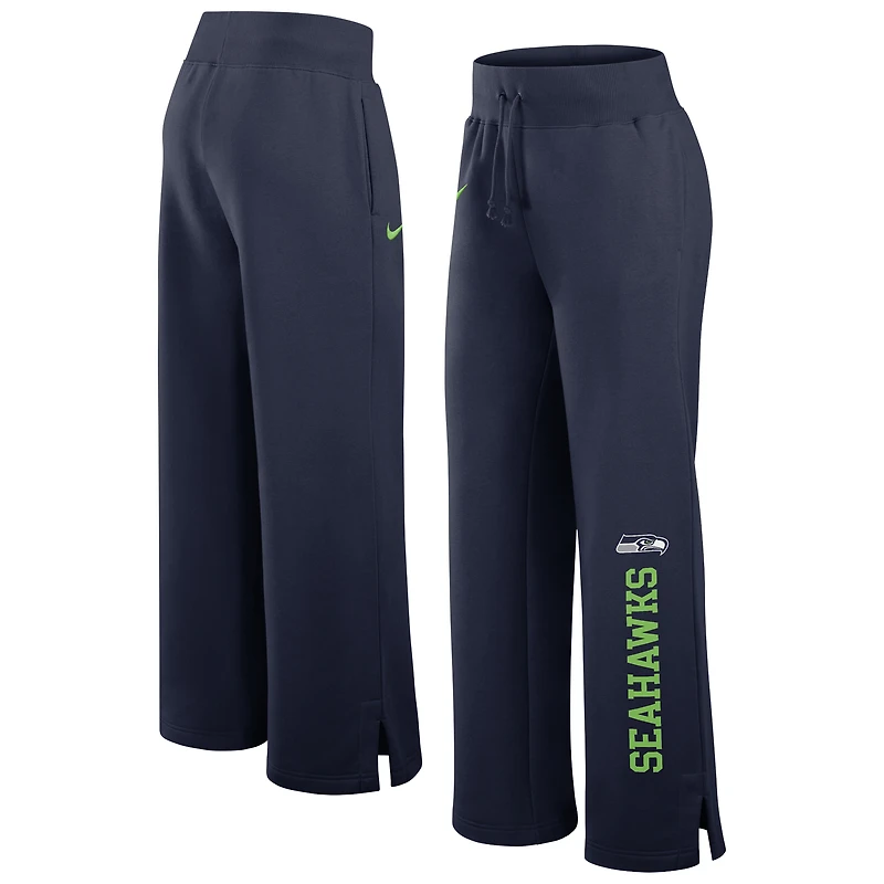 Women's Nike College Navy Seattle Seahawks Phoenix Casual Pants