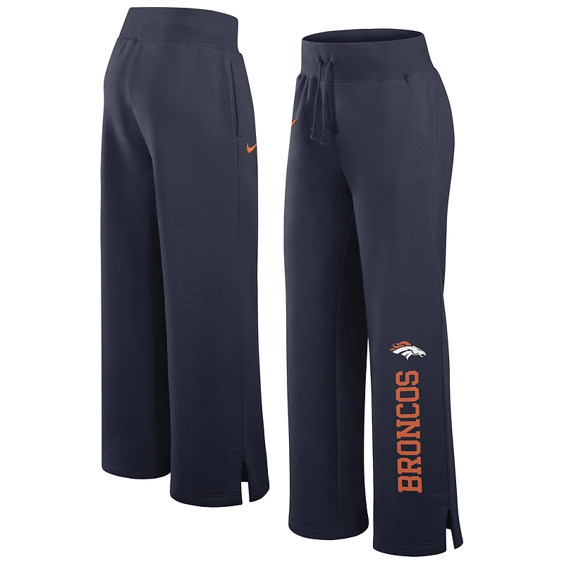 Women's Nike Navy Denver Broncos Phoenix Casual Pants